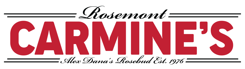 Carmines Rosemont Logo Black